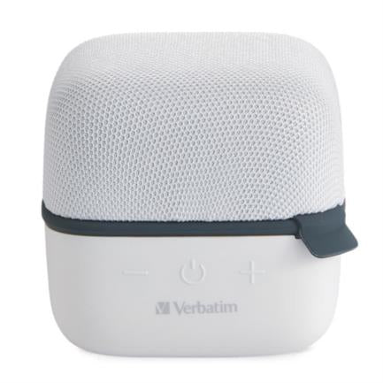VERBATIM - Bocina VERBATIM Cubo TWS Inalámbrica C/Bluetooth - Blanco