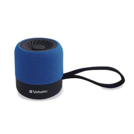 VERBATIM - Bocina VERBATIM Mini TWS Inalámbrica C/Bluetooth - Azul