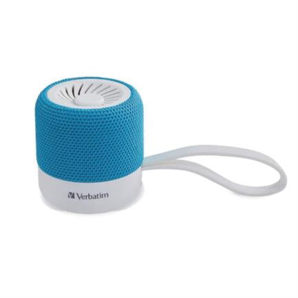 VERBATIM - Bocina VERBATIM Mini TWS Inalámbrica C/Bluetooth - Verde Azulado