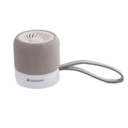 VERBATIM - Bocina VERBATIM Mini TWS Inalámbrica C/Bluetooth - Blanco