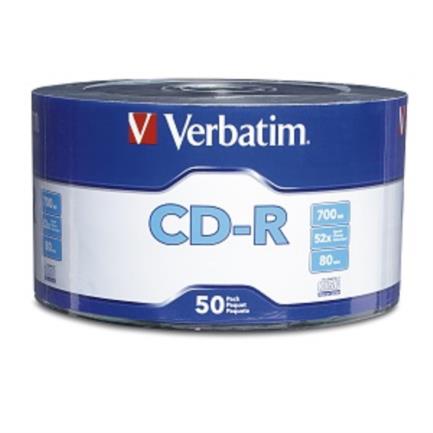 VERBATIM - Disco VERBATIM CD-R 80MIN/700MB 52X C/50