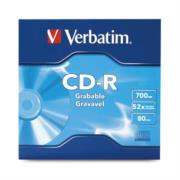 VERBATIM - Disco VERBATIM CD-R  80min 700MB 52X Paquete C/50 Pzas