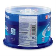 VERBATIM - Disco Compacto Verbatim Blu Ray BD-R 25GB 16X Torre C/50