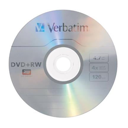 VERBATIM - DVD-RW Verbatim 4.7GB DL+4X Single Jewel Case
