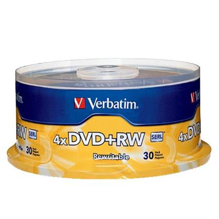 VERBATIM - DVD+RW Verbatim 4.7GB 4X C/30