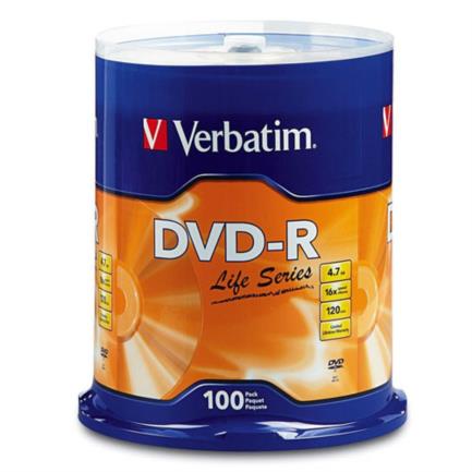 VERBATIM - DVD-R Verbatim 4.7GB/120min 16X C/100
