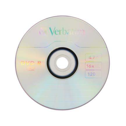 VERBATIM - DVD-R Verbatim 4.7GB 16X C/50 Piezas