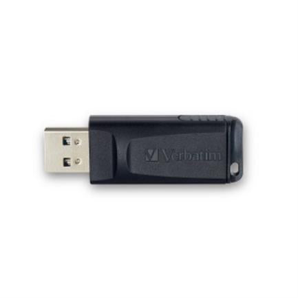 VERBATIM - Memoria USB VERBATIM Flash 2.0 Slider 32GB - Negro