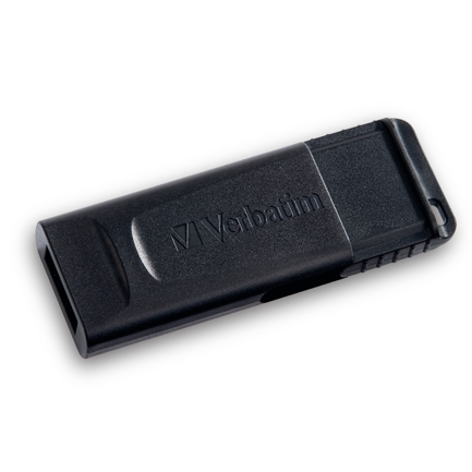 VERBATIM - Memoria USB Verbatim 64GB 2.0 Slider Color Negro