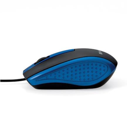 VERBATIM - Mouse Óptico Verbatim con Cable Color Azul