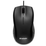 VERBATIM - Mouse VERBATIM Alámbrico USB 1000 DPI - Negro