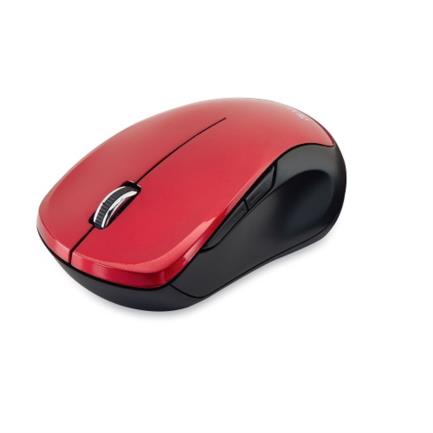 VERBATIM - Mouse VERBATIM Inalámbrico Silencioso USB-C 1600 DPI - Rojo