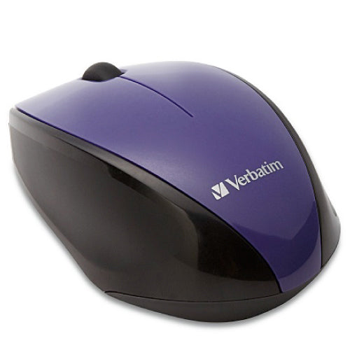 VERBATIM - Mouse VERBATIM Inalambrico BlueLED - Purpura