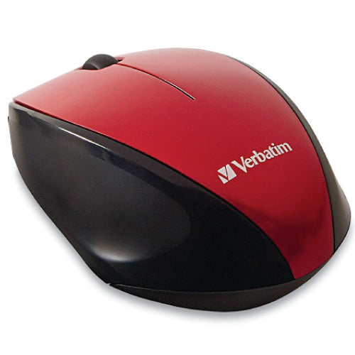 VERBATIM - Mouse VERBATIM Inalambrico BlueLED - Rojo