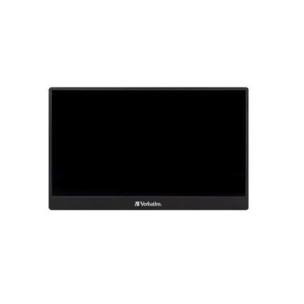 VERBATIM - Monitor Verbatim 15.6" Portátil Full HD Touch Resolución 1920x1080 Color Negro