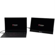 VERBATIM - Monitor Verbatim 17.3" Touch Portatil Full HD 1080p Resolucion 1920x1080
