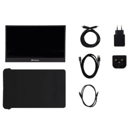 VERBATIM - Monitor Verbatim 17.3" Touch Portatil Full HD 1080p Resolucion 1920x1080