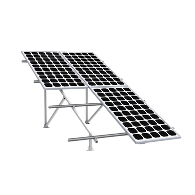 EPCOM POWERLINE - Montaje para Panel Solar 2X2, Riel 5 de 2700mm para Módulos con Espesor de 30-35mm, Vel. de Viento Máx. 136km/h