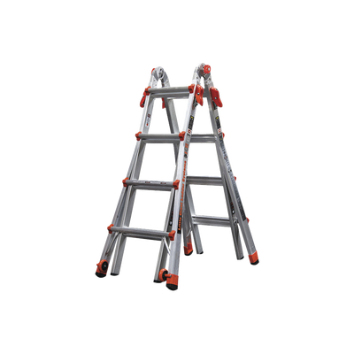 LITTLE GIANT LADDER SYSTEMS - Escalera Multi-Posiciones de 5.18 m (17') para Superficies Inclinadas  (SKU 15417-001).