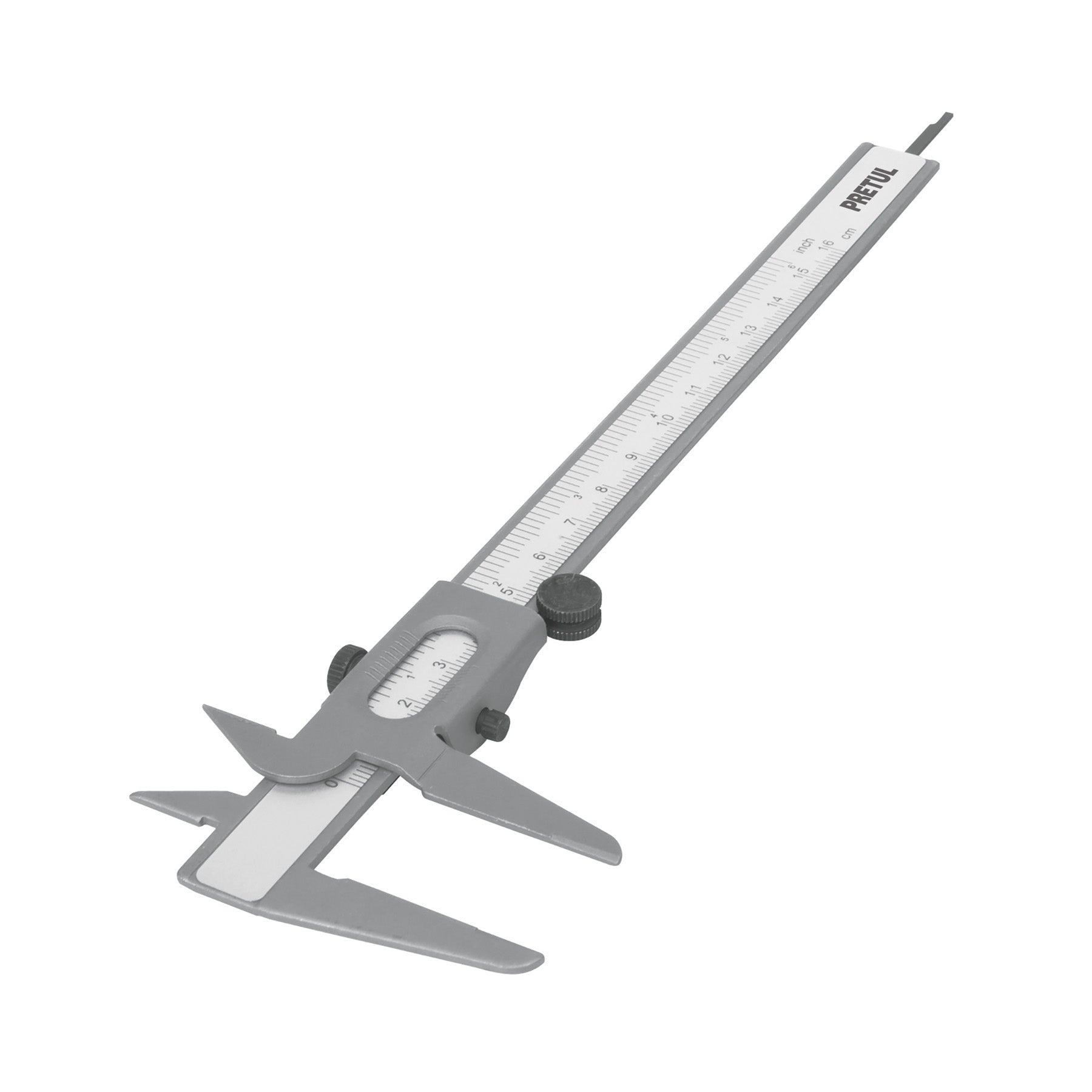 Calibrador vernier escolar 6', acero, std y mm, PRETUL