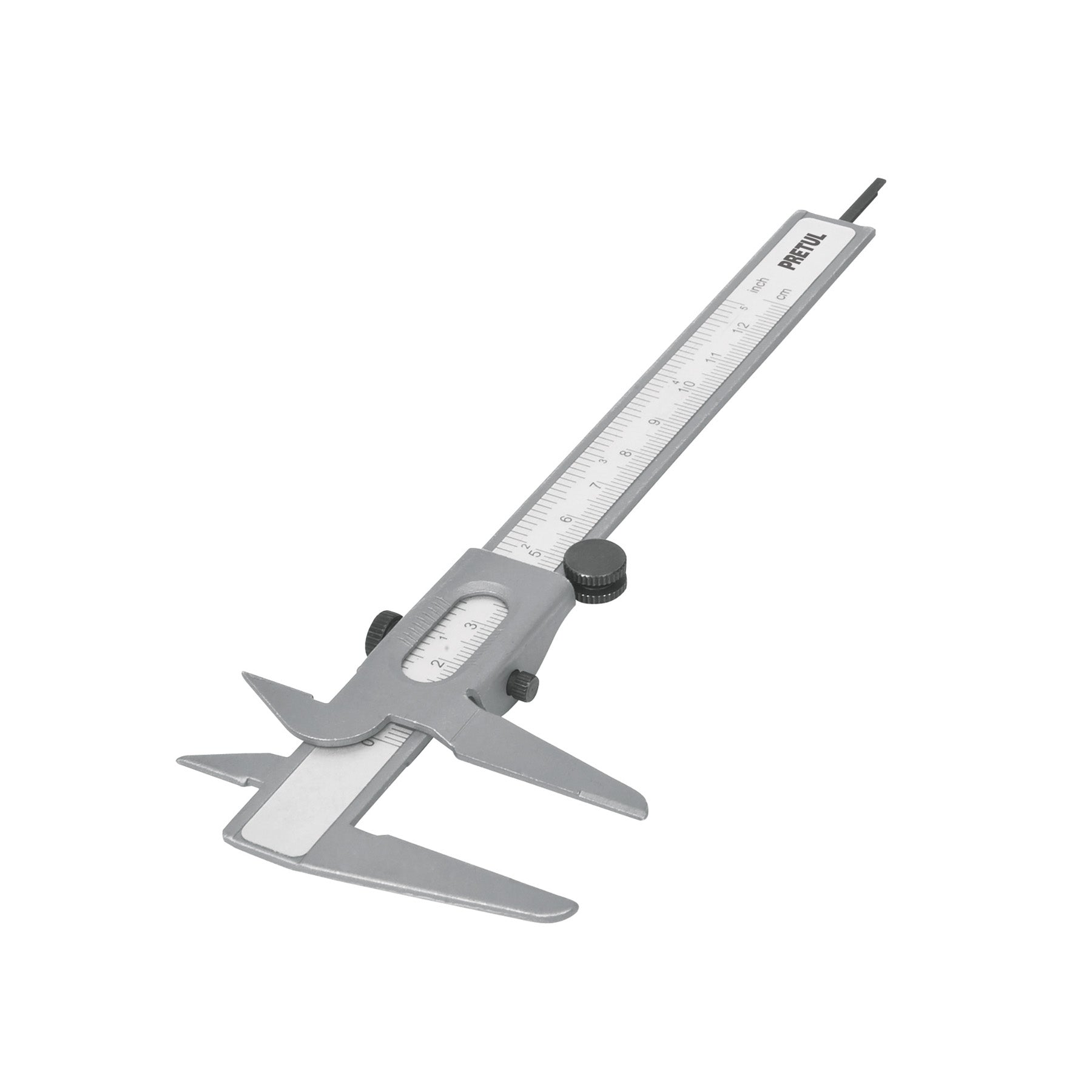 Calibrador vernier escolar 5', acero, std y mm, PRETUL