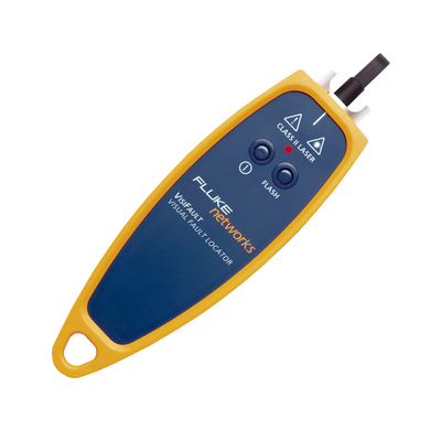 FLUKE NETWORKS - Localizador Visual de Fallos (VFL), Con Adaptador de 2.5 mm para Conectores SC, ST y FC, para Probar Conectores y Continuidad en Fibra Óptica