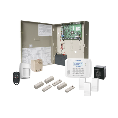 HONEYWELL HOME RESIDEO - Sistema de Alarma con Comunicador IP Intercontruido en Kit Inalambrico