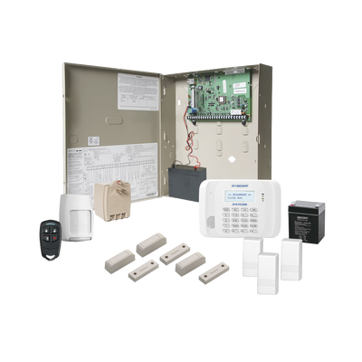 HONEYWELL HOME RESIDEO - Sistema de Alarma con Comunicador IP Intercontruido en Kit Inalambrico