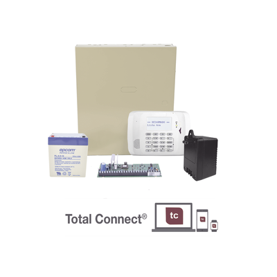 HONEYWELL HOME RESIDEO - Kit de Panel de Alarma VISTA48LA con Gabinete, Batería y Transformador