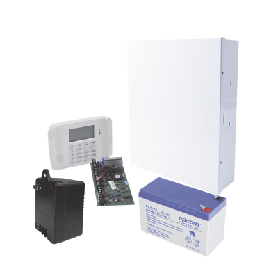 HONEYWELL HOME RESIDEO - Kit de Panel de Alarma VISTA48LA con Gabinete, Batería de 9Ah y Transformador