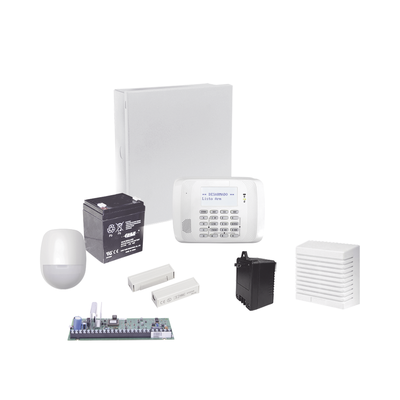 HONEYWELL HOME RESIDEO - Sistema de Alarma Cableado con Sensores de Movimiento, Contactos de Puerta o Ventana y Sirena