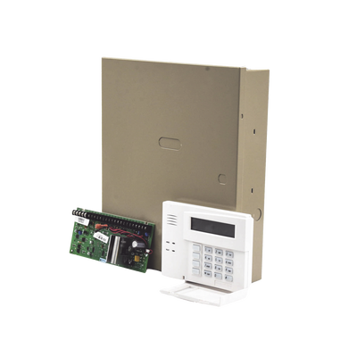 HONEYWELL HOME RESIDEO - Panel de Alarma de 48 Zonas con Teclado Alfanumérico y Receptor Inalámbrico Interconstruido