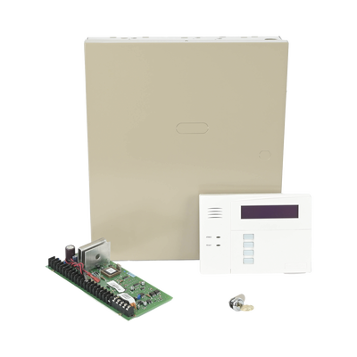 HONEYWELL HOME RESIDEO - Panel de Alarma de 48 Zonas con Teclado Alfanumérico y Receptor Inalámbrico Interconstruido