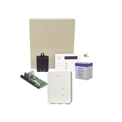 HONEYWELL HOME RESIDEO - Panel de Alarma VISTA48 con Comunicador IPCOM, Batería y Transformador