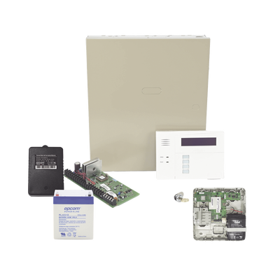 HONEYWELL HOME RESIDEO - Panel de Alarma VISTA48 con Comunicador LTEMPA, Batería y Transformador