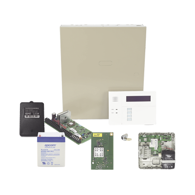 HONEYWELL HOME RESIDEO - Panel de Alarma VISTA48LA con Comunicador Dual LTEMPA, tarjeta WiFi, Batería y Transformador