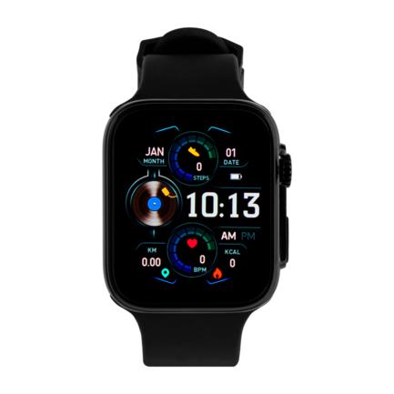 VORAGO - Smart Watch Vorago SW-500 Cuadrado IP67 Bluetooth Pantalla AMOLED 1.78" Táctil Negro 3 Extensibles