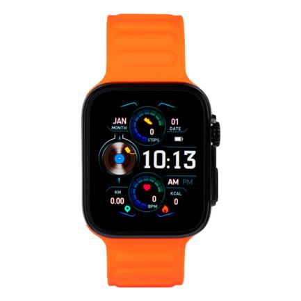 VORAGO - Smart Watch Vorago SW-500 Cuadrado IP67 Bluetooth Pantalla AMOLED 1.78" Táctil Negro 3 Extensibles