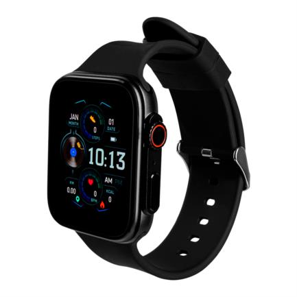 VORAGO - Smart Watch Vorago SW-500 Cuadrado IP67 Bluetooth Pantalla AMOLED 1.78" Táctil Negro 3 Extensibles