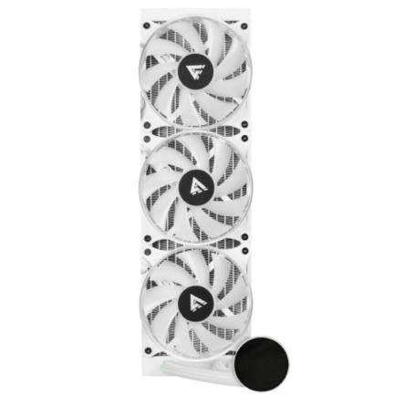 VORAGO - Enfriamiento Líquido Game Factor LQG700 360mm RGB 3 Fan 120mm Color Blanco