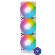VORAGO - Enfriamiento Líquido Game Factor LQG700 360mm RGB 3 Fan 120mm Color Blanco
