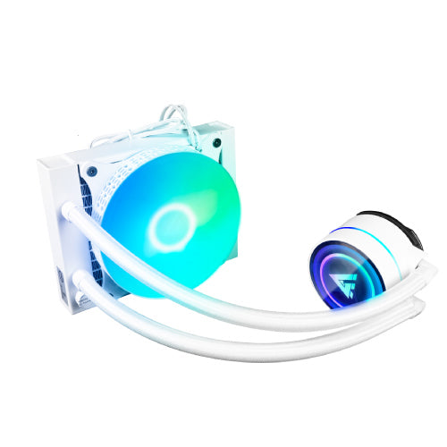 VORAGO - Enfriamiento Líquido Game Factor LQG501 120mm RGB 150W 1 FAN 120mm Blanco