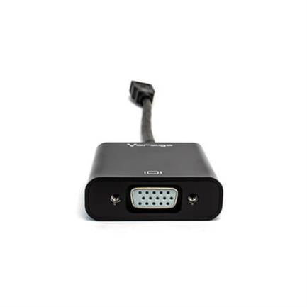 VORAGO - Convertidor Vorago ADP-200 USB 3.0 a VGA FHD Color Negro