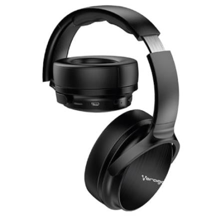 VORAGO - Diadema Vorago HPB-401 Bluetooth 5.0 Micro SD 3.5mm Color Negro