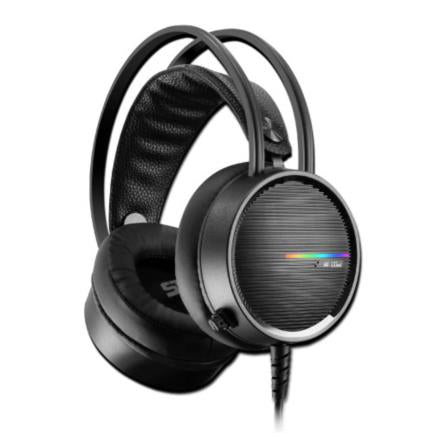 VORAGO - Diadema Vorago Gamer HS-502 Micrófono RGB Conector 3.5mm Color Negro