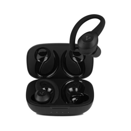 VORAGO - Audífonos Vorago ESB-500-PLUS Bluetooth 5.0 TWS Manos Libres Estuche Carga Color Negro