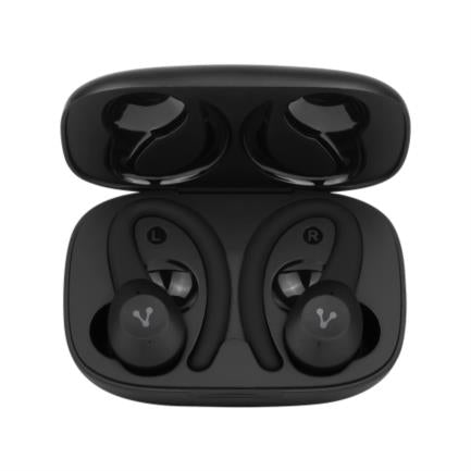 VORAGO - Audífonos Vorago ESB-500-PLUS Bluetooth 5.0 TWS Manos Libres Estuche Carga Color Negro