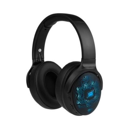 VORAGO - Diadema Vorago Start The Game HPB-401-LED Bluetooth Manos Libres 3.5mm Plegables Color Negro