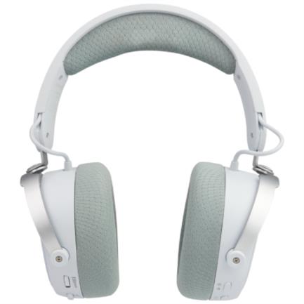 VORAGO - Diadema Game Factor HSB600 Gaming Inalámbrica RGB Triple Conectividad Micrófono Removible Surround 7.1 Color Blanco