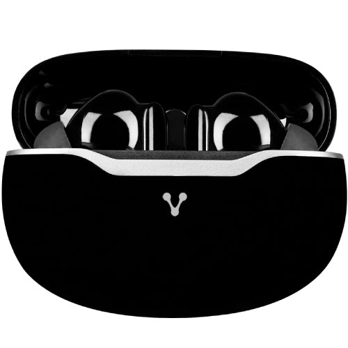 VORAGO - Audifonos Vorago bluetooth 5.3 con hasta 18 hrs de reproduccion controles tactiles funcion de manos libres y aplicacion movil para configuracion